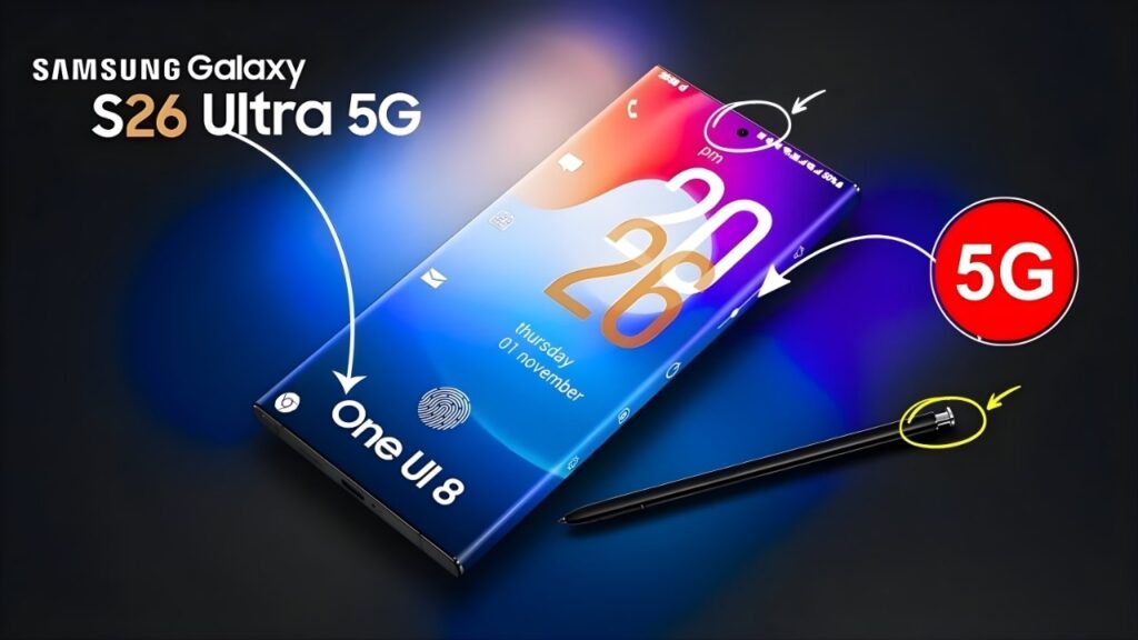 Samsung Galaxy S26 Ultra 5G 2026 Lunched Full Price, Specifications, Camera Upgrades, and Early Details